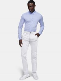 Herren Chinohose Weiß